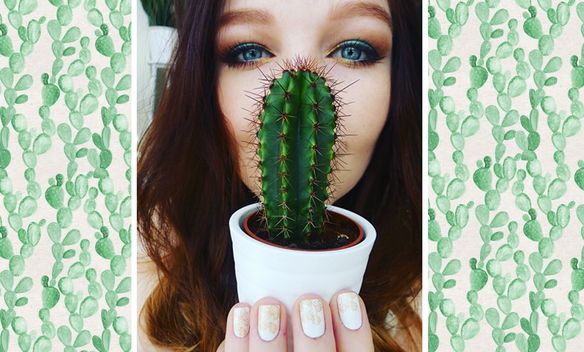 Cactus on my Nails